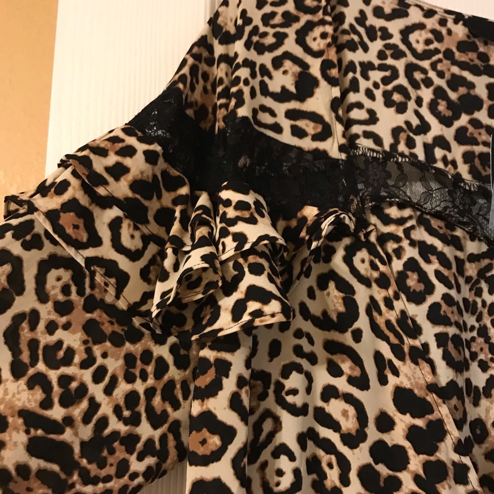Forever 21 Animal Print Maxi Dress.